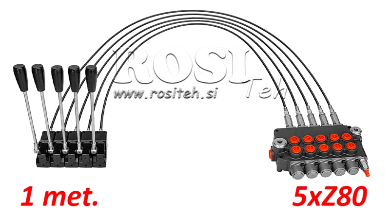 KIT 5xZ80 + JOYSTICK 1 ASEND L1000