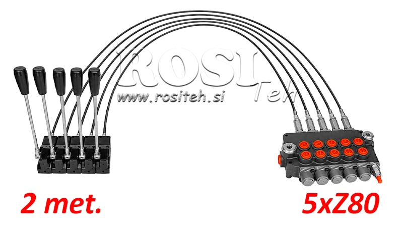 KIT 5xZ80 + JOYSTICK 1 ASEND L2000