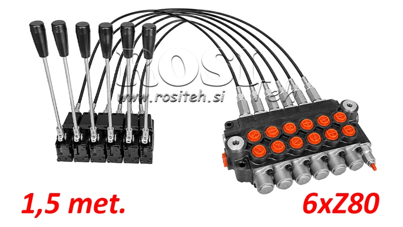 KIT 6xZ80 + JOYSTICK 1 ASEND L1500