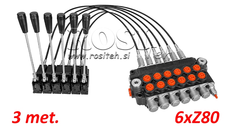 KIT 6xZ80 + JOYSTICK 1 ASEND L3000