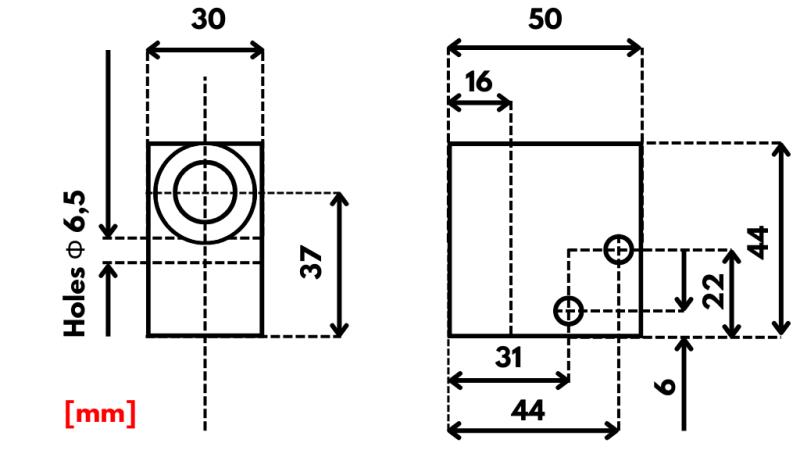 KORPUS 2-SUUNALISE HÜDRAULILISE VENTIILI REXROTH 3/8 40-LIT