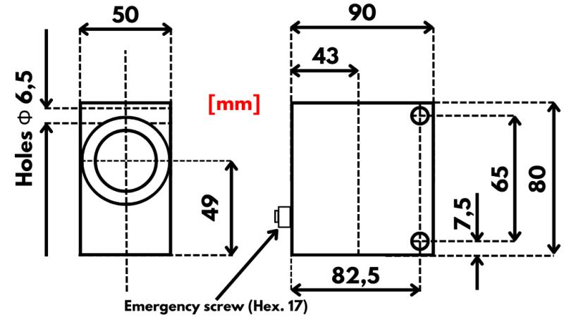 KORPUS 2-SUUNALISE HÜD. KLAPI REXROTH 1 150-LIT
