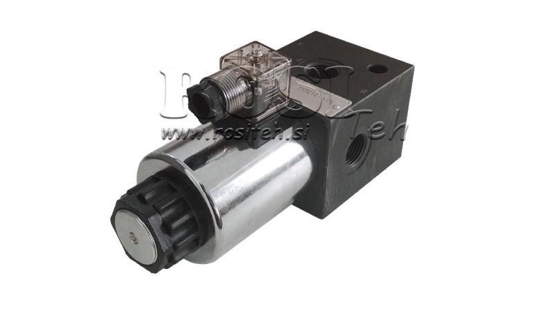 3-SUUNALINE VENTIIL 1/2 24V - 80lit