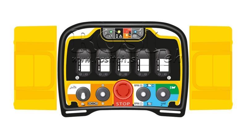 RAADIO KAUJUTI JUHTIMINE - PROPORTIONAALNE - ZEUS2 M5 10018 Plus