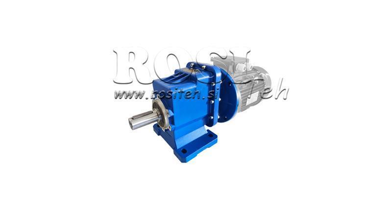 REDUCTOR ERC02 PARA MOTOR ELÉCTRICO MS80 (1.1-1.5kW) RELACIÓN 24:1