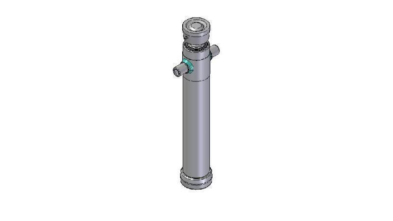 3026S - TELESCOPIC CYLINDER STANDARD/BALL 2 STAGES STROKE 995 DIAMETER 95