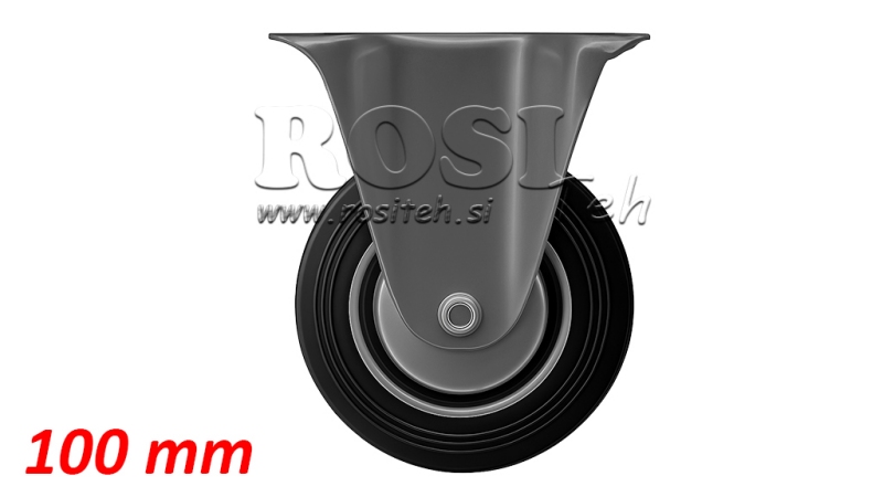 RATAS 100mm KINNITATUD ALUSEGA