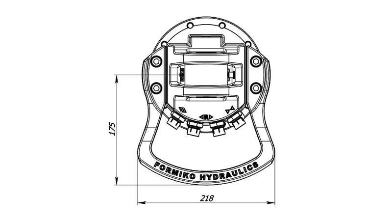 HÜDRAULILINE ROTOR 5500/3250 KG TELJEL