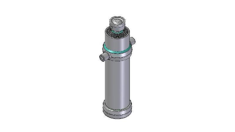 4091S - TELESCOPIC CYLINDER STANDARD/BALL 4 STAGES STROKE 2190 DIAMETER 170