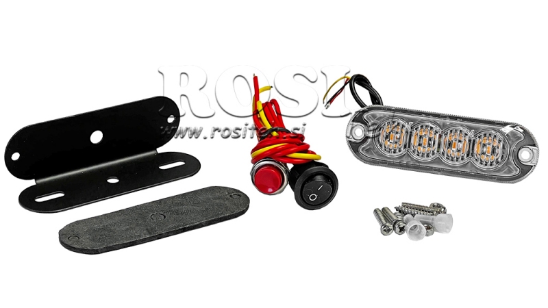 LED STROBOVALGUSTI 12/24 V