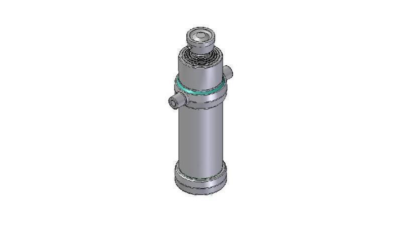 5002S - TELESCOPIC CYLINDER STANDARD/BALL 5 ETAPPI LÖÖK 2470 DIAMEETER 170
