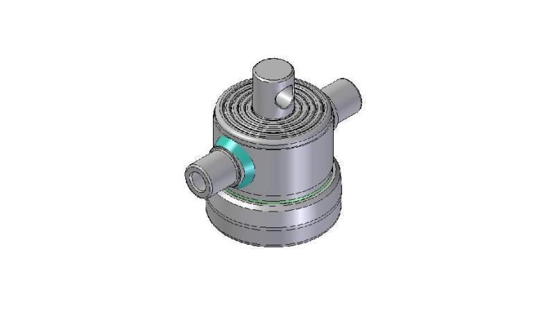 6001F -CILINDRO TELESCOPICO STANDARD/HOLE 6 STADI VIAGGIO 450 FI 124