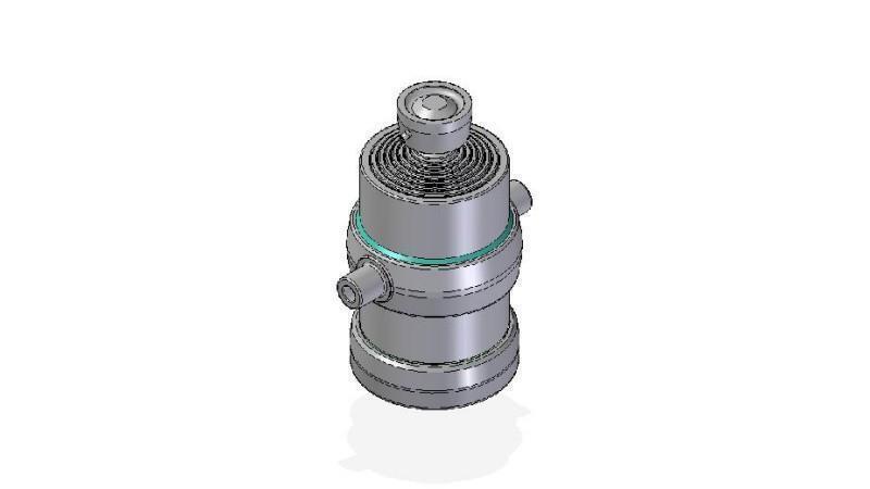 7051S -CILINDRO TELESCÓPICO ESTÁNDAR/BOLA 7 ETAPAS RECORRIDO 1770 DIÁMETRO 215