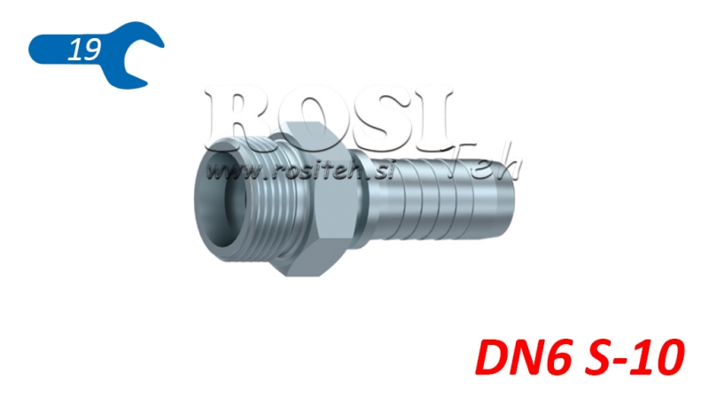 ΥΔΡΑΥΛΙΚΗ ΣΥΝΔΕΣΗ CES 10 ΑΡΣΕΝΙΚΟ DN6-M18X1,5