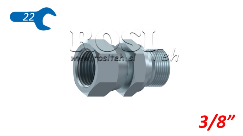 HÜDRAULIKADUUBLIVÕTI SÜÜT NUT 3/8