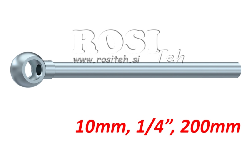 METALLVOOLIK BANJO 10mm 1/4 200mm