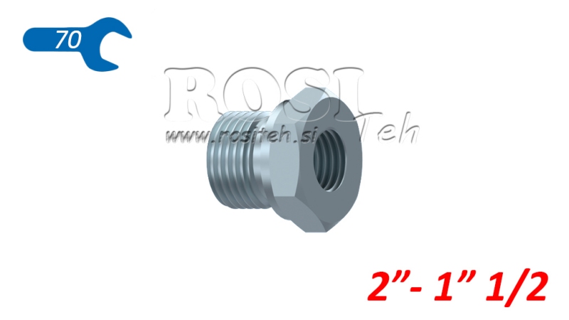 HYDRAULISK ADAPTER HANE-HONA 2- 1 1/2