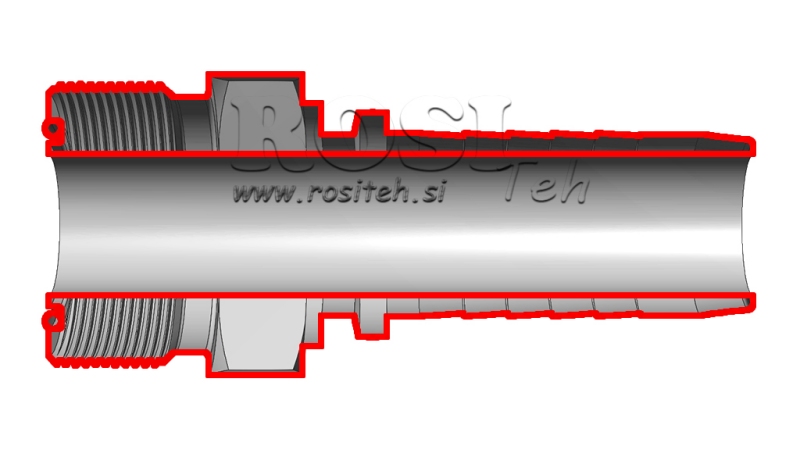 HÜDRAULINE ÜHENDUS AGORFS MEES DN8-11/16-16