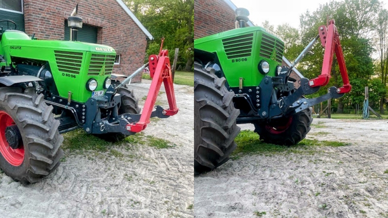UNIVERSALE FRONTHYDRAULIK KAT 2 FÜR TRAKTOR 1500kg