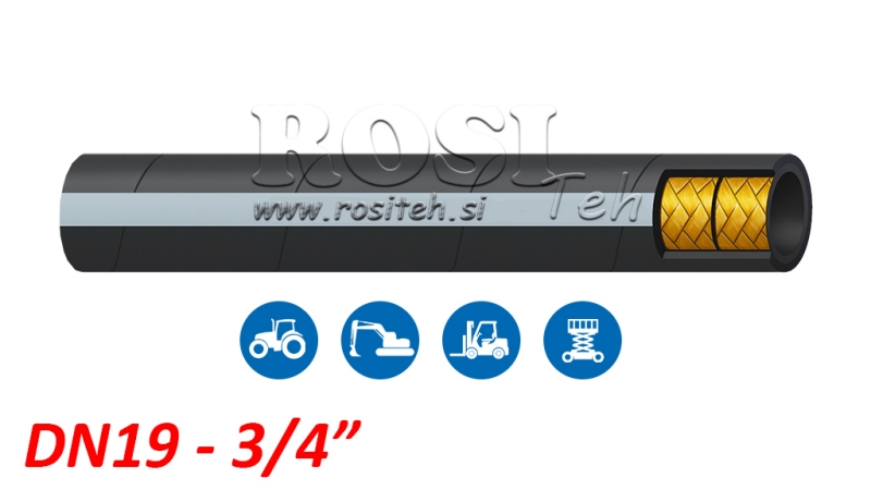 HÜDRAULIVOOLIK DN19 2SN (3/4) 215BAR