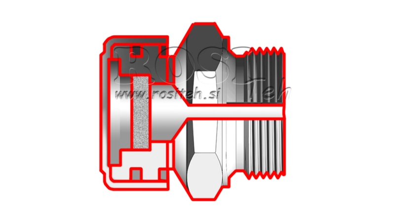 HÜDRAULILINE VENT PTO 1/2