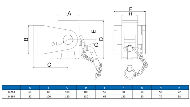 KIPPER CAISSONI KANDURI KANDUR 60X80MM ECO