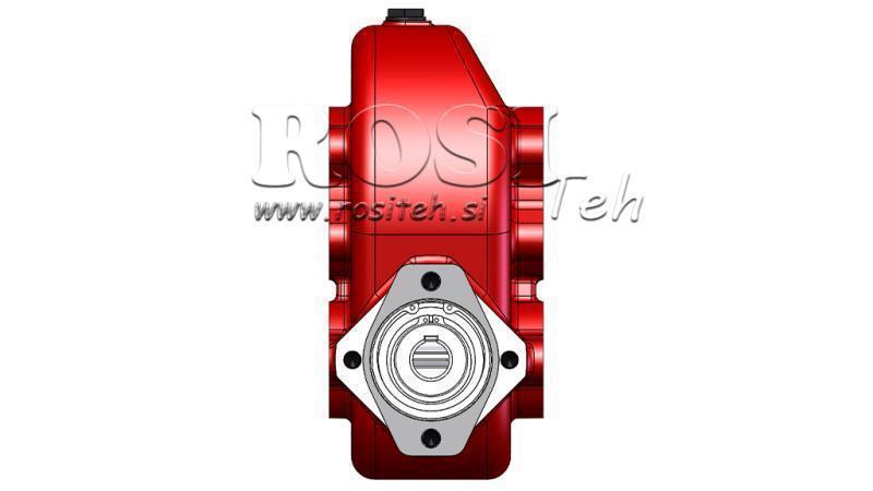 VAIHTEISTO - VAIHTEISTO RT190 HYDRAULISILLE MOOTTORILLE MP/MR/MS SUHDE 10.2:1