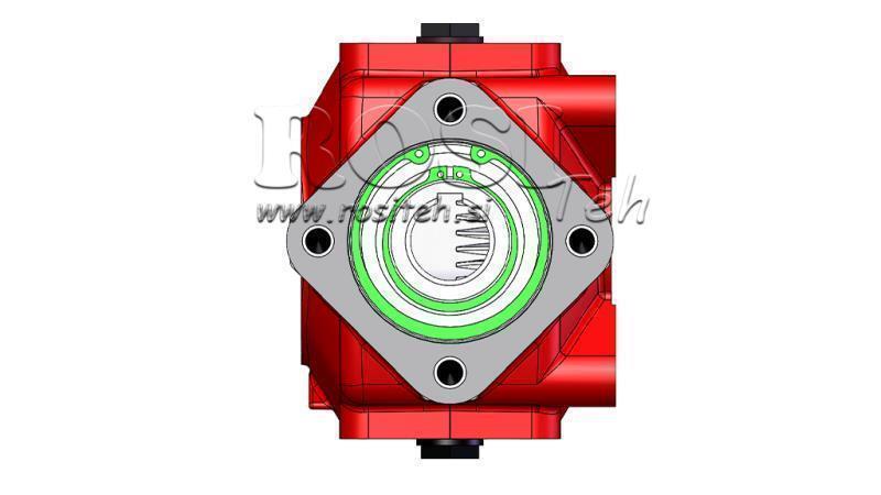 REDUKTOR - PREVODOVKA RT50 PRE HYDROMOTOR MP/MR/MS pomer 1,9:1