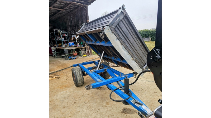 BOČNÍ PANEL PRO SKLÁPACÍ PŘÍVĚS 1.5 MET. - VÝŠKA 500 MM