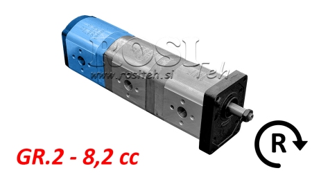 HIDRAVLIČNA ČRPALKA 20C8,2X066 REAR GR.2 8,2 CC DESNA