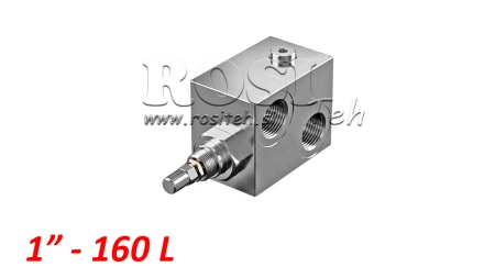 HIDRAULINIS SLĖGIO REGULIATORIUS VMPP 1' 50-400 BAR - 160LIT