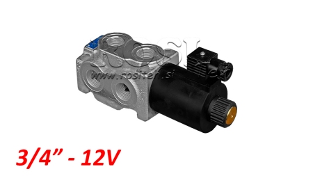 6-VEJS VENTIL 3/4 (6/2) 12V - 140LIT
