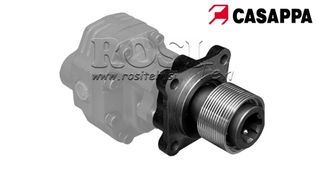 P.T.O. ADAPTER CAST IRON PUMP ASAE NAINE - 3 POLTID