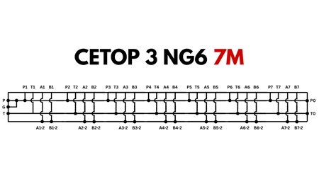 BAAS CETOP3 NG6 7M