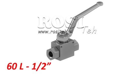 HYDRAULISK AVSTÄNGNINGSVENTIL RS2 1/2 - 500BAR - 60 LIT