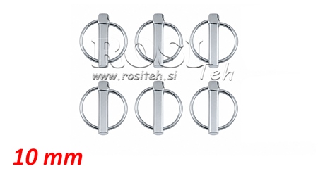 RÕNGASSPLINT 10 MM (6 TK)