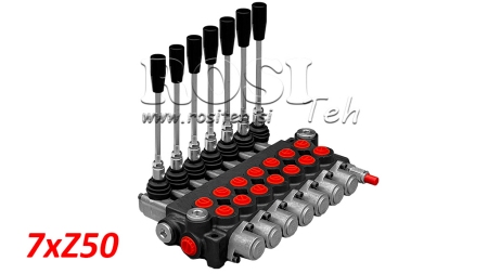 HIDRAULIKUS VEZÉRLŐTÖMB 7xZ50