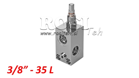 REGULADOR DE PRESIÓN HIDRÁULICA VMP 3/8 100-350 BAR - 35LIT