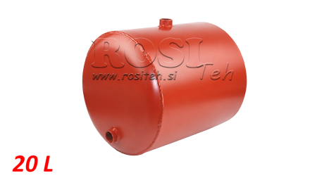 METALINIS TANKAS 20 LITRŲ APVALUS Φ 300MM - AUKŠTIS 330MM