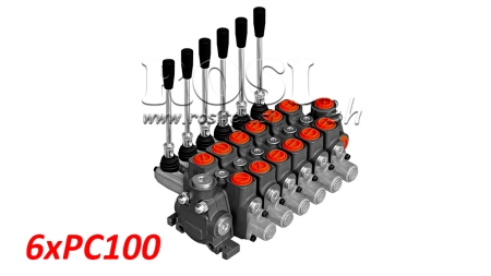 HIDRAULIČNI VENTIL 6xPC100