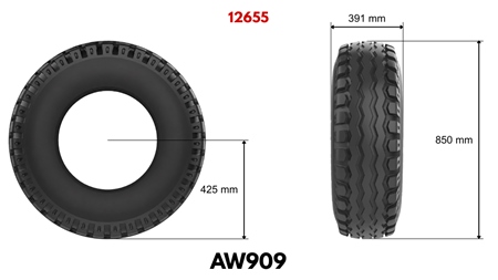 15.0/55-17 PNEUMATICO AW909 14pl