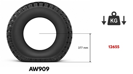 15.0/55-17 PNEUMATICO AW909 14pl