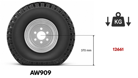 11,5/80-15,3 ΠΝΕΥΜΑΤΙΚΑ AW909 14PL S PLATIŠČΕΜ 9,00X15,3