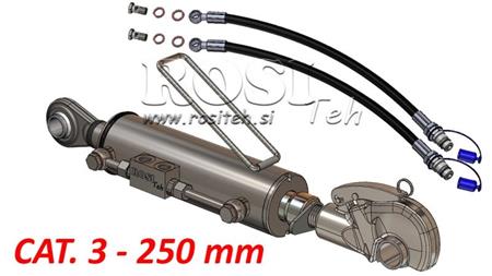 TERCER PUNTO HIDRÁULICO CON GANCHO RÁPIDO DE ROSCA AUTOMÁTICO - CAT. 3 - 80/40-250 (+95 HP) (32,2 mm)