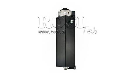 METAL RESERVOIR 3 LITERS CUBE 100x113x350mm COMPLETE WITH EQUIPMENT