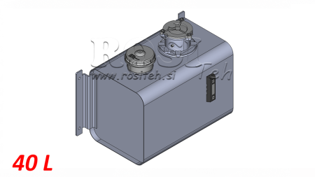 METALLTANK ÜLA 40 LIT 320X290X475MM