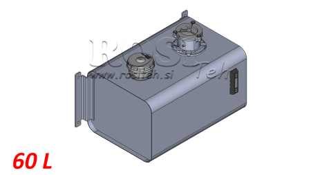 METALLTANK ÜLAOSA 60 LIT 310X380X560MM