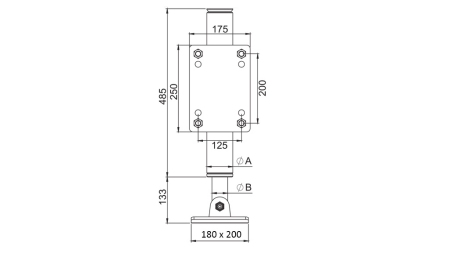 HYDRAULISCHE LEGBEUGING BIDIRECTIONEEL 365mm - 5.000kg