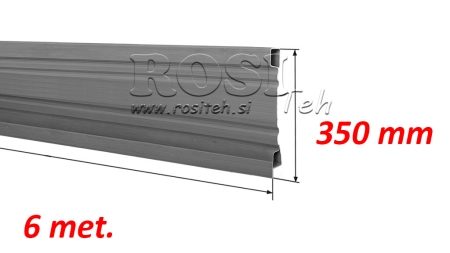 KÜLGI DUMP TRAILER 6 MET. - KÕRGUS 350 mm