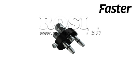 MULTI-FASTER LIITMIK 2-TEE BSP 3/8 LIIKUV OSA